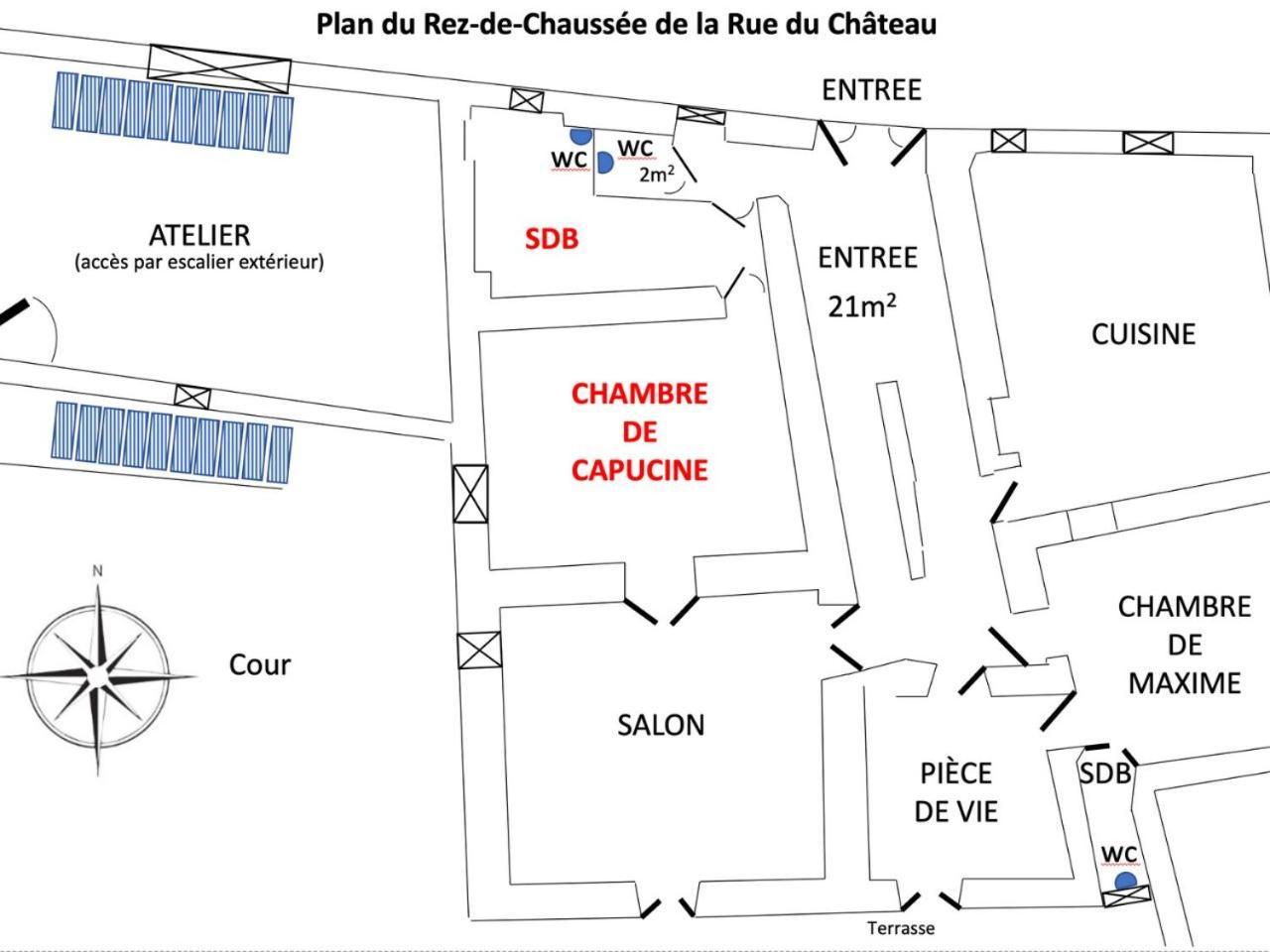 Rue Du Chateau A Cabrieres D'Avignon Bed & Breakfast Exterior foto